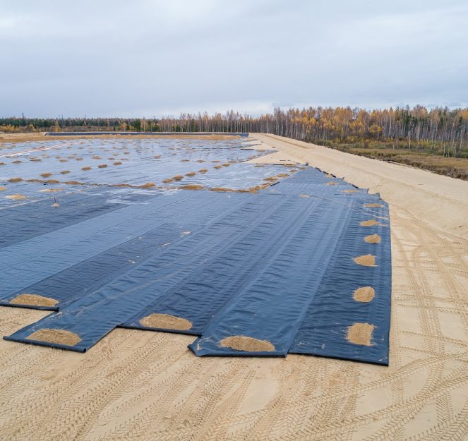 Minet protectie geomembrane 1300 px